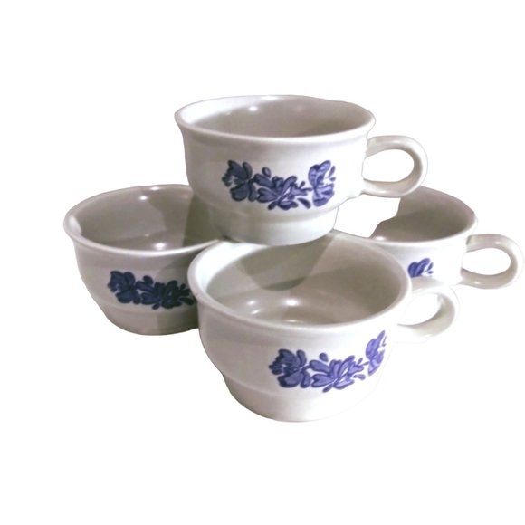 Pfaltzgraff Yorktowne Coffee Cup, Set of 4 Cups,  Soup Cups, Country Kitchen Cup - Picture 4 of 7